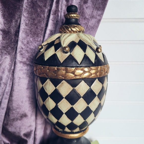 Harlequin print urn ✨️ - Picture 4 of 7